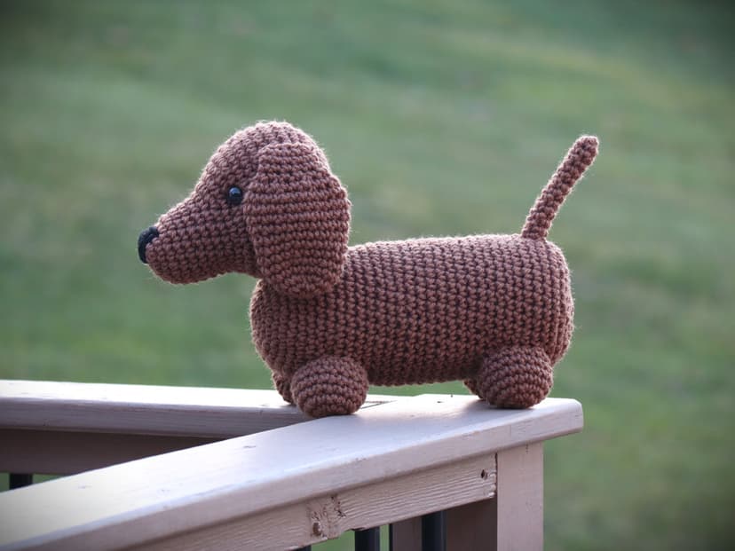 Dachshund Plushie